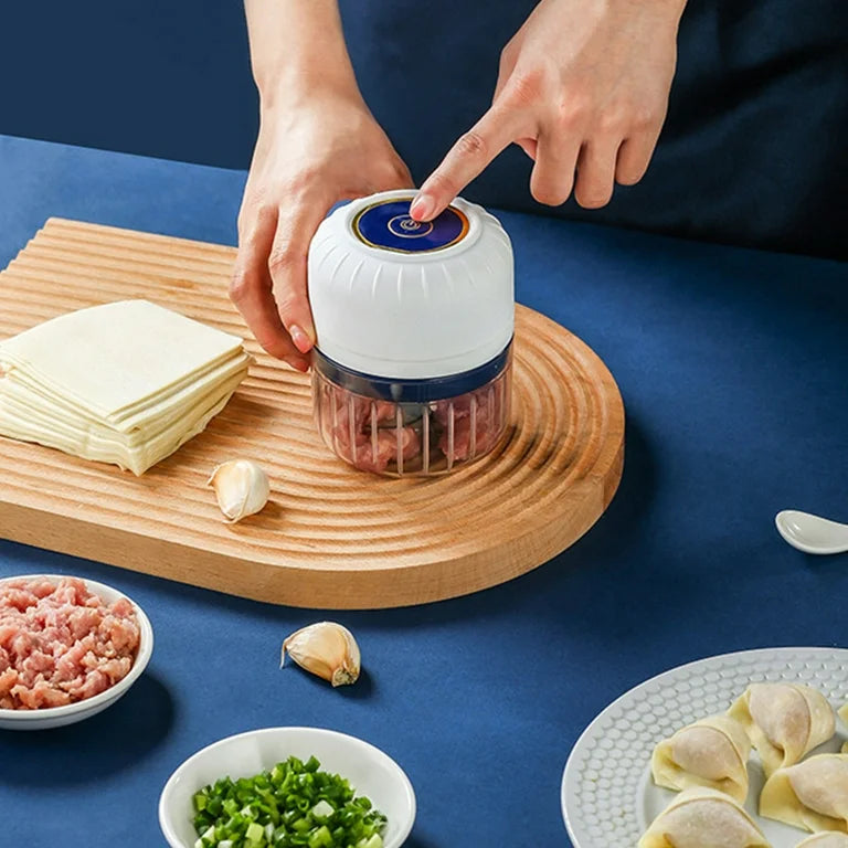 Portable  Electric Garlic Crusher Quick Loop