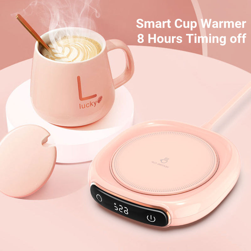 Coffee Mug Warmer Warm Coaster Smart Heating Cup Thermal Insulation Constant Temperature Coaster Heating Pad Desktop Quick Loop