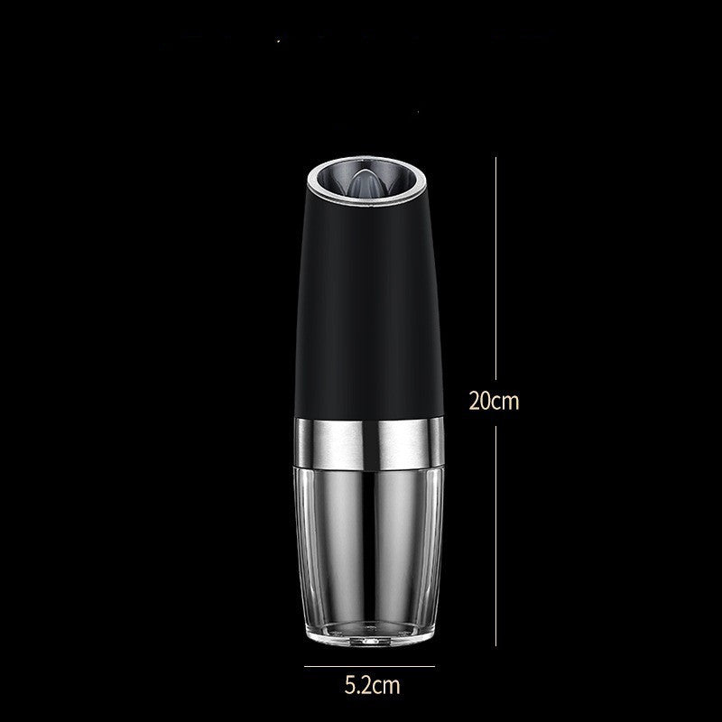 Rechargeable Electric Pepper And Salt Grinder Set One-Handed No Battery Needed Automatic Grinder With Adjustable Coarseness LED Light Refillable Quick Loop