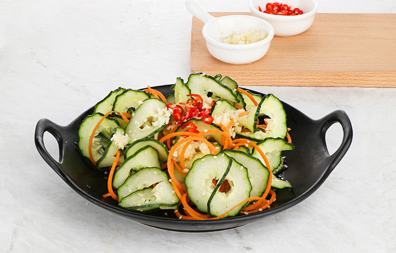 Spiral Grater, Vertical Hand-Operated Filament Vegetable Cutter, Salad Artifact, Vegetable Cutter Quick Loop