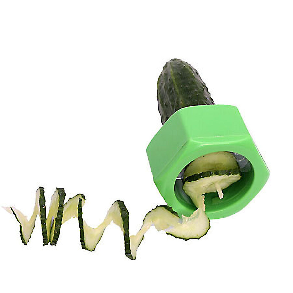 Kitchen Gadgets Spiral Knife Vegetable Cutter Kitchen Fixture Cucumber Slicer Quick Loop