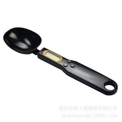 LCD Digital Kitchen Scale Electronic Cooking Food Weight Measuring Spoon Grams Coffee Tea Sugar Spoon Scale Kitchen Tools Quick Loop