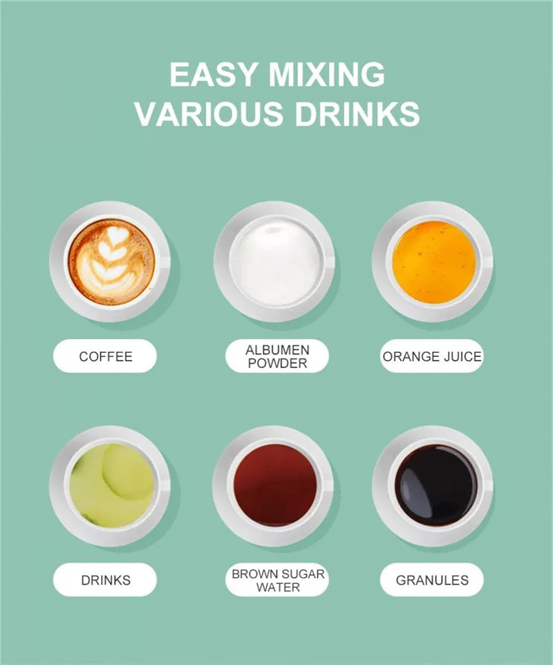 Illustration of various drinks with labels on a green background