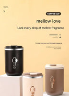 304 Stainless Steel Coffee Cup Double Insulation Good-looking Car Portable - Quick Loop