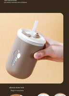 304 Stainless Steel Coffee Cup Double Insulation Good-looking Car Portable - Quick Loop