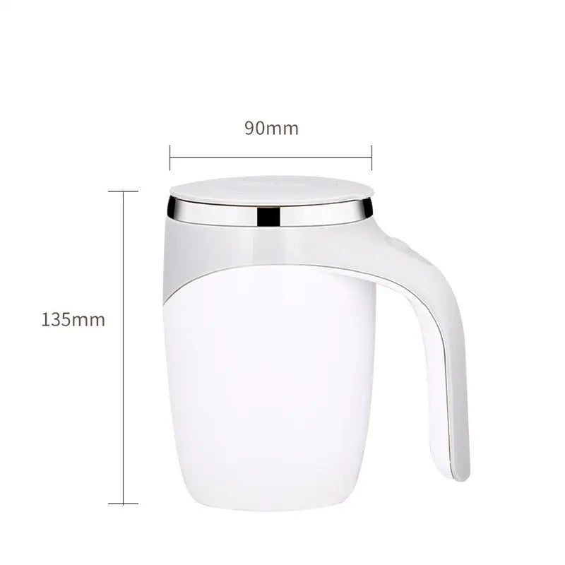 Rechargeable Model Automatic Stirring Cup Coffee Cup High Value Electric Stirring Cup Lazy Milkshake Rotating Magnetic Water Cup Quick Loop