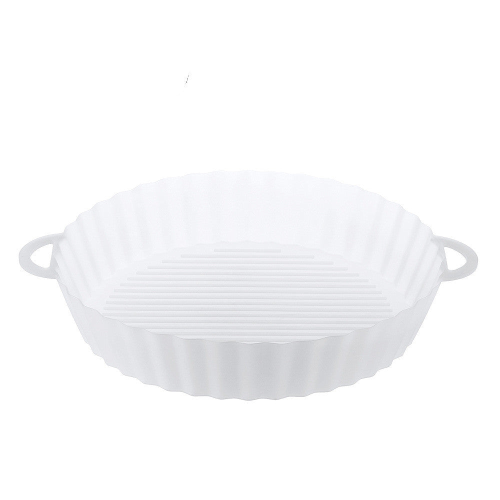 Air Fryer Tray Silicone Kitchen Supplies AirFryer Silicone Pot Grill Pan Accessories Disposable Paper Liner Quick Loop
