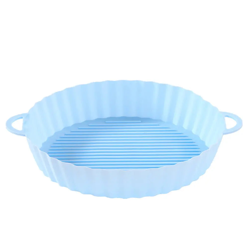 Air Fryer Tray Silicone Kitchen Supplies AirFryer Silicone Pot Grill Pan Accessories Disposable Paper Liner Quick Loop
