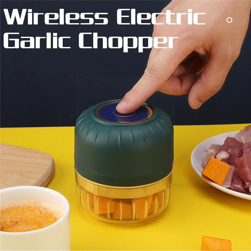 Household Portable Kitchen Electric Garlic Crusher quick loop