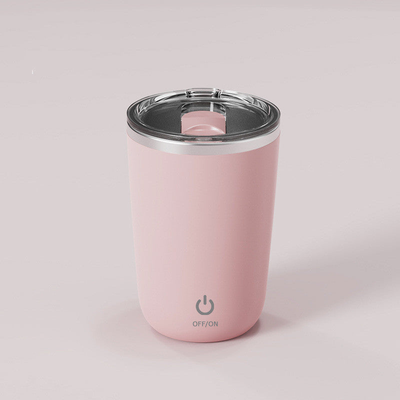 350ml Automatic Self Stirring Mug Coffee Milk Juice Mixing Cup Electric Stainless Steel Lazy Rotating Mug Magnetic Stirring Cup Kitchen Gadgets quick loop