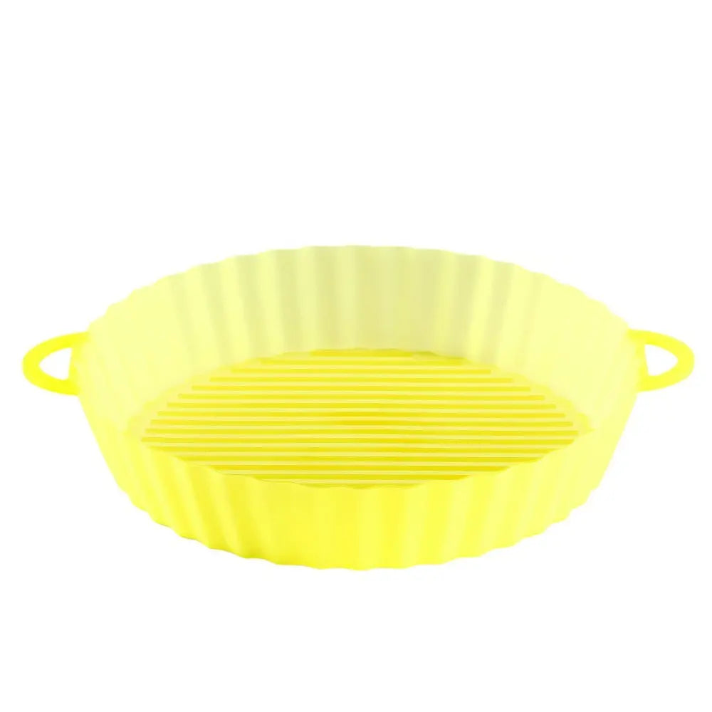 Air Fryer Tray Silicone Kitchen Supplies AirFryer Silicone Pot Grill Pan Accessories Disposable Paper Liner Quick Loop