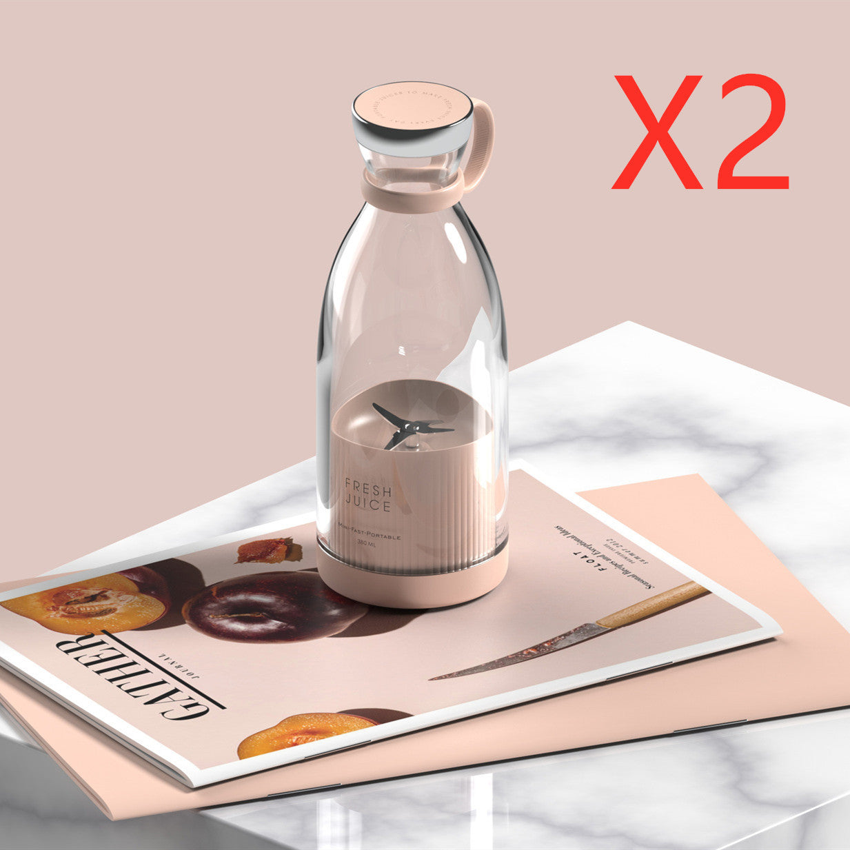 350ML Electric Juicer Blender Mixer USB Rechargeable Machine Household Portable Blender Maker Cup Kitchen Tool Kit quick loop