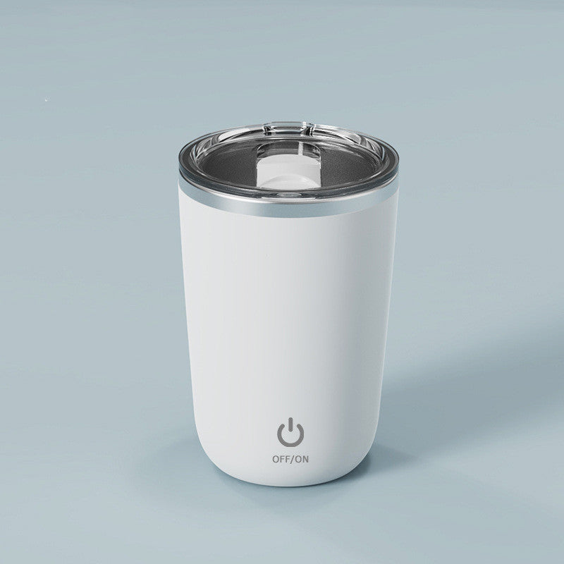 350ml Automatic Self Stirring Mug Coffee Milk Juice Mixing Cup Electric Stainless Steel Lazy Rotating Mug Magnetic Stirring Cup Kitchen Gadgets quick loop