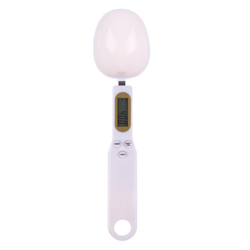 LCD Digital Kitchen Scale Electronic Cooking Food Weight Measuring Spoon Grams Coffee Tea Sugar Spoon Scale Kitchen Tools Quick Loop