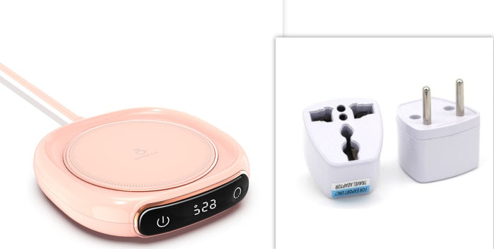 Coffee Mug Warmer Warm Coaster Smart Heating Cup Thermal Insulation Constant Temperature Coaster Heating Pad Desktop Quick Loop