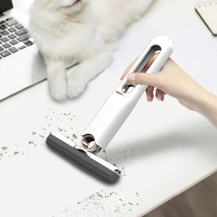 Mini Mops Floor Cleaning Sponge Squeeze Mop Household Cleaning Tools Home Car Portable Wiper Glass Screen Desk Cleaner Mop Quick Loop