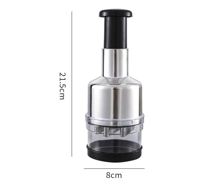 Clap Knife Multi-function Garlic Cutter Vegetable Cutter Manual Clap Knife Kitchen Supplies Household Stainless Steel Smashing Garlic Artifact Quick Loop