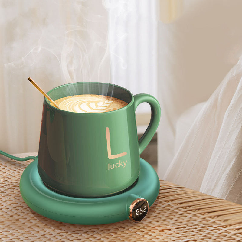 Coffee Mug Warmer Warm Coaster Smart Heating Cup Thermal Insulation Constant Temperature Coaster Heating Pad Desktop Quick Loop