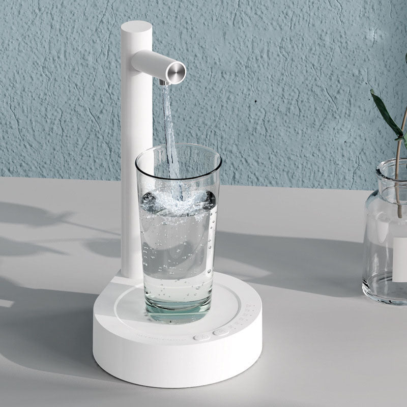 Desk Dispenser Electric Water Gallon Automatic Water Bottle Dispenser Rechargeable Water Dispenser Quick Loop