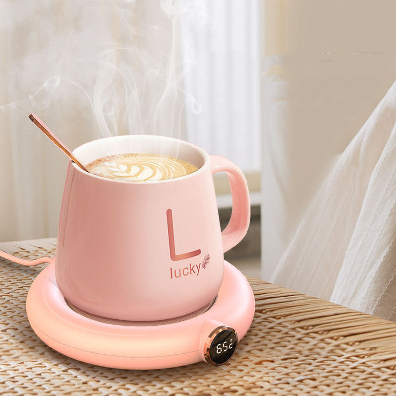 Coffee Mug Warmer Warm Coaster Smart Heating Cup Thermal Insulation Constant Temperature Coaster Heating Pad Desktop Quick Loop
