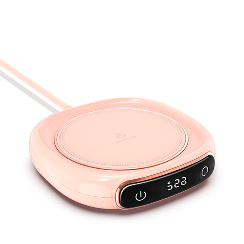 Coffee Mug Warmer Warm Coaster Smart Heating Cup Thermal Insulation Constant Temperature Coaster Heating Pad Desktop Quick Loop