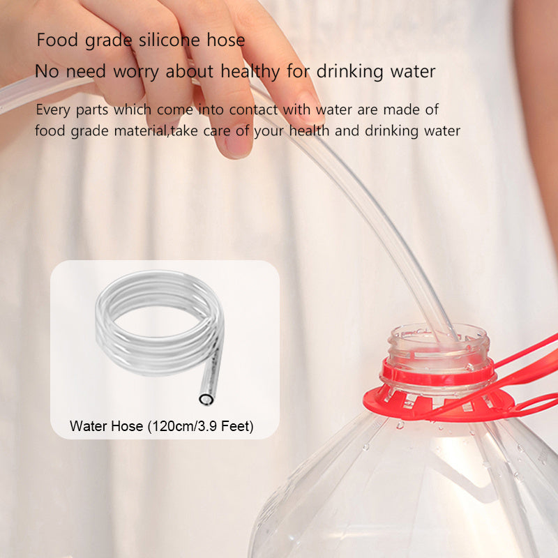 Desk Dispenser Electric Water Gallon Automatic Water Bottle Dispenser Rechargeable Water Dispenser Quick Loop