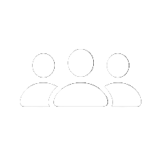 Three circles arranged in a triangular formation on a white background